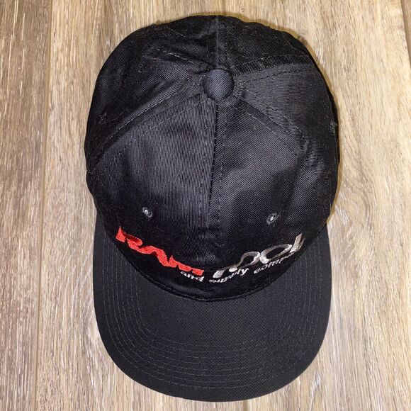 Ram Tool And Supply Stihl Black Snapback Hat Red Stitched Cotton OSFA - Picture 4 of 12